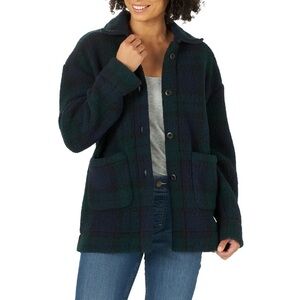 NWT Women’s Lee Fleece Chore Plaid Jacket